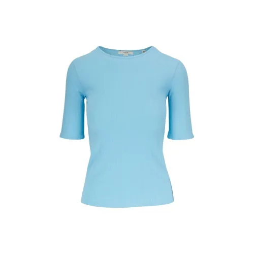 VINCE T-Shirts Women's Light Blue