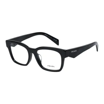PRADA Plate Frame Square Eyeglass Frames Men's