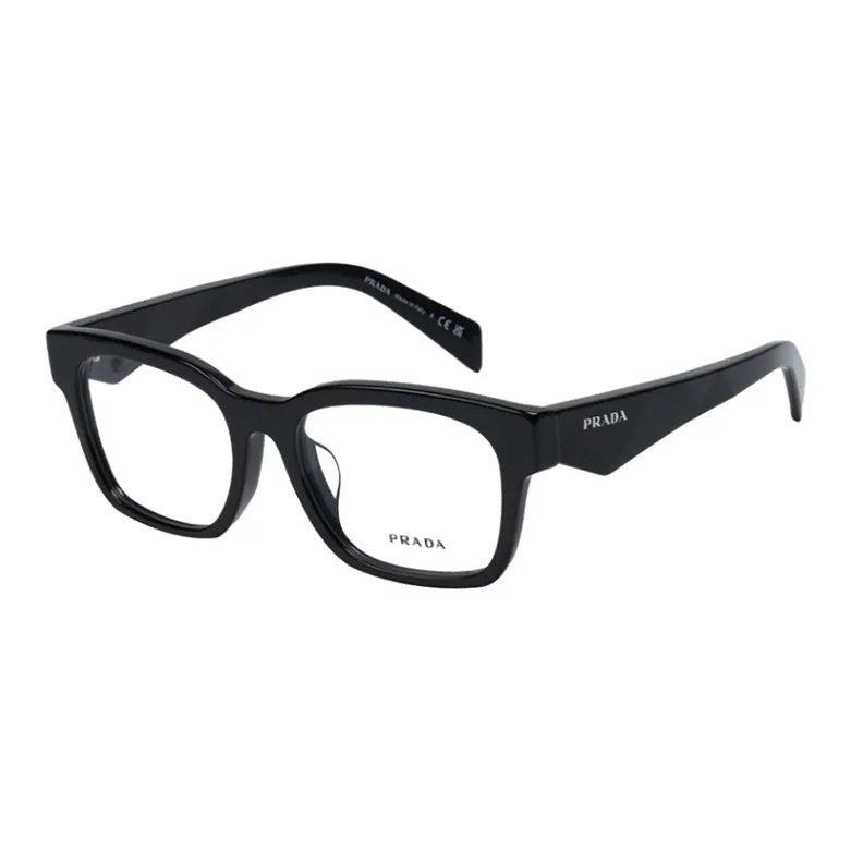 PRADA Plate Frame Square Eyeglass Frames Men's-0