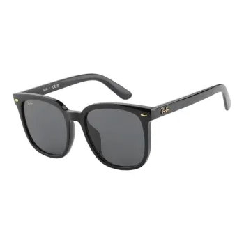 RayBan Plate Square Sunglasses Unisex Black