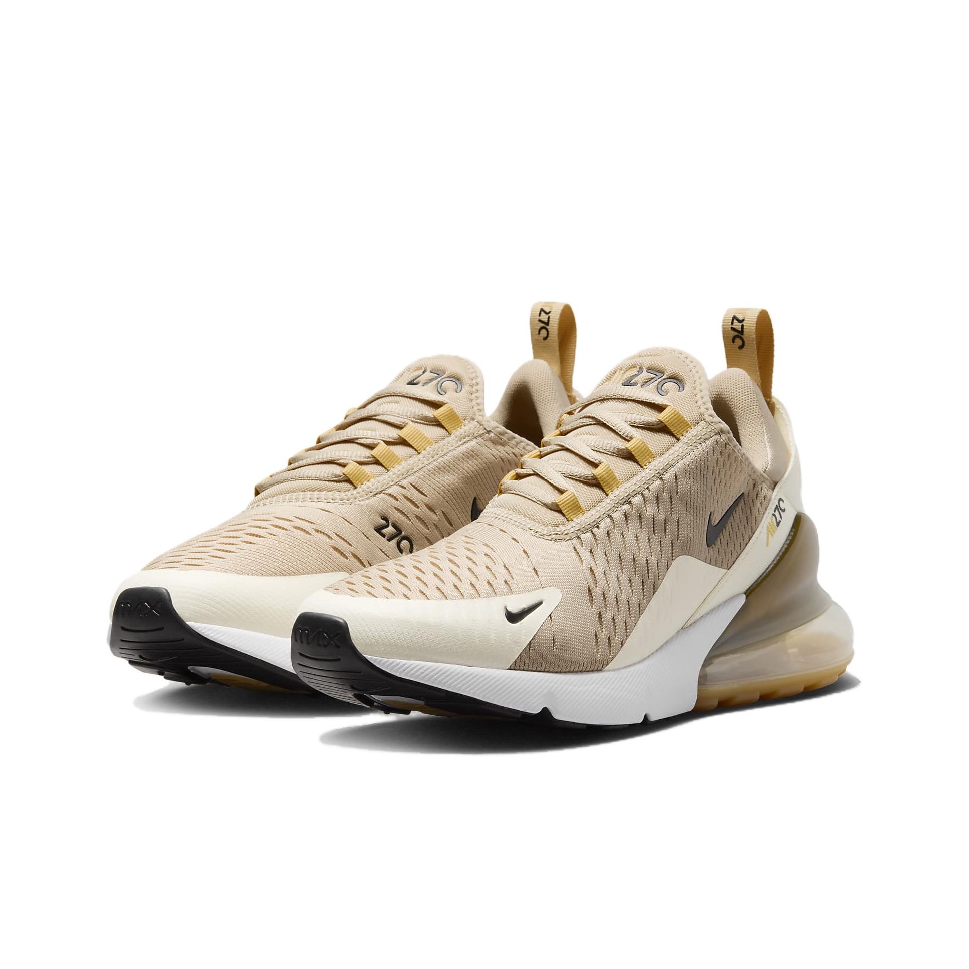 Nike Air Max 270 Metallic Gold Women s US W 10