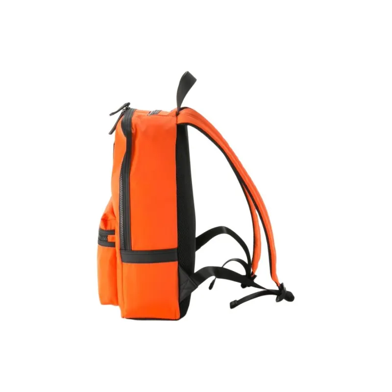 GUESS Canvas Canvas Bag Backpack Regular Men's Orange-1
