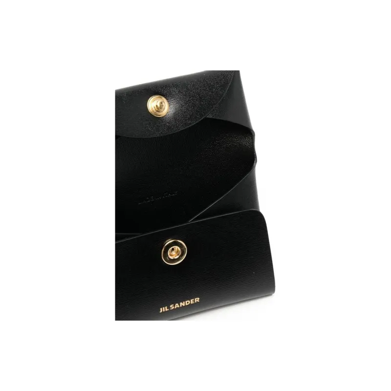JIL SANDER Logo Printed Envelope Card Holder-3