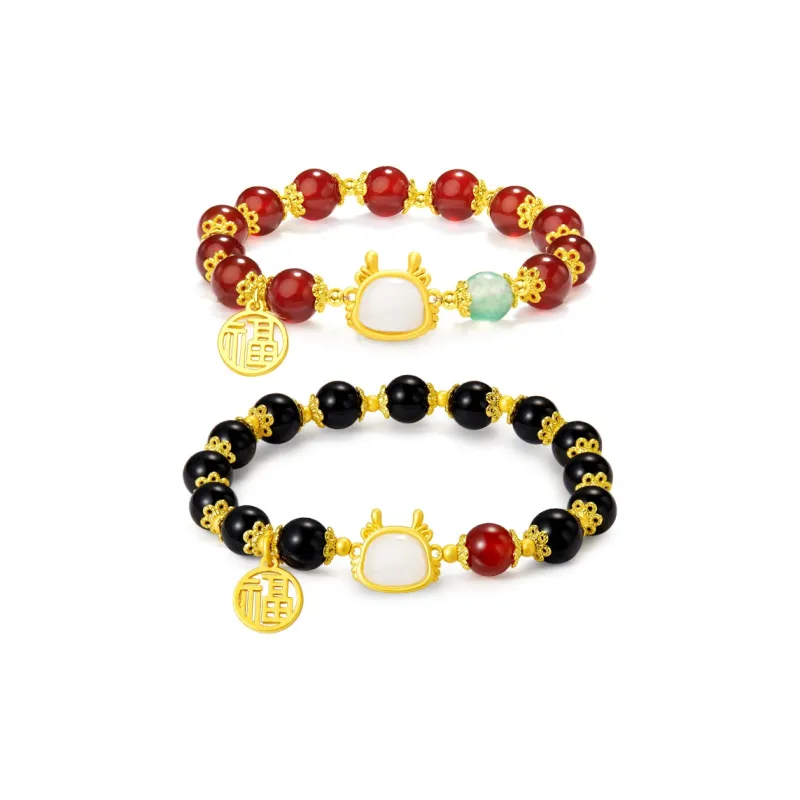 AGOVSKI Agate Jade Bracelets Unisex-8