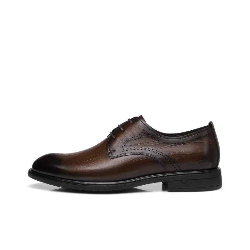 Strongman 3515 Spring And Fall Business Formal Shoes Office Wedding Shoes Men's-0