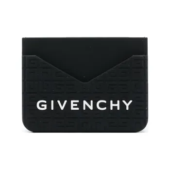 Givenchy Rubber Card Holder Regular Men's Black
