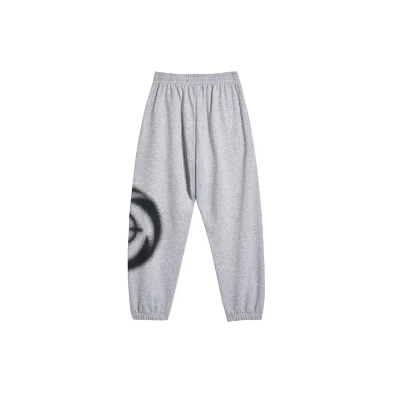 RIGORER Fall And Winter Elastic Cuff Knitted Sweatpants Unisex-3
