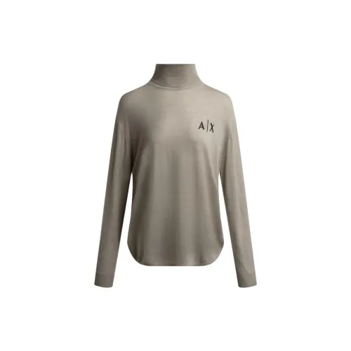 ARMANI EXCHANGE Sweaters Women's Light Coffee