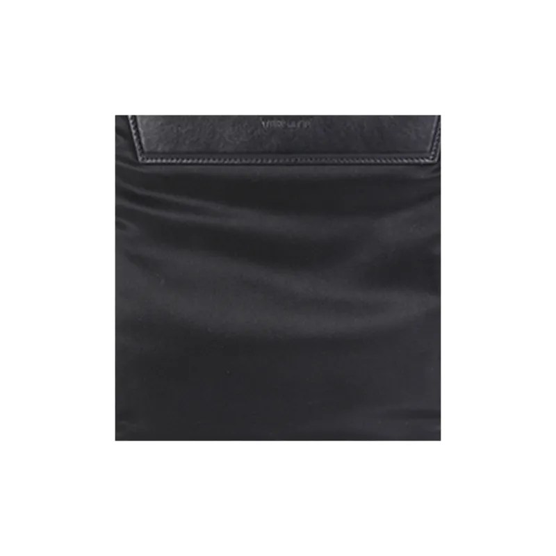 VERSACE Cow Leather Messenger Bag Crossbody Bags Men's Black-6