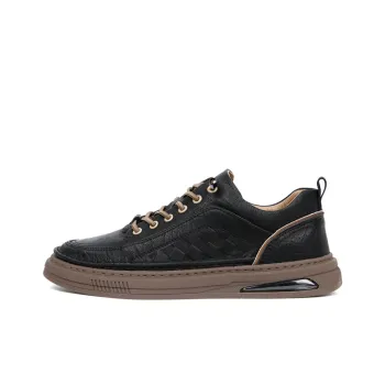 Wit Skateboard Shoes Men Low Top Black/White