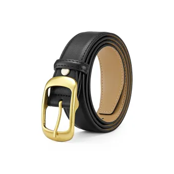 FAIRWHALE Unique Design Versatile Alloy Pin Buckle Belt Women's Width 3.0CM