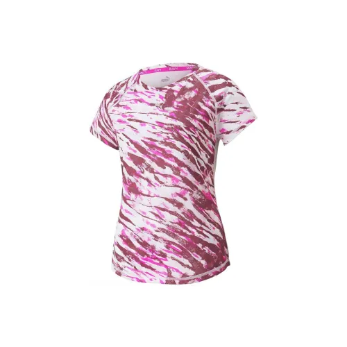 PUMA 5K Graphic AOP SS T-Shirts Women's Rose Red