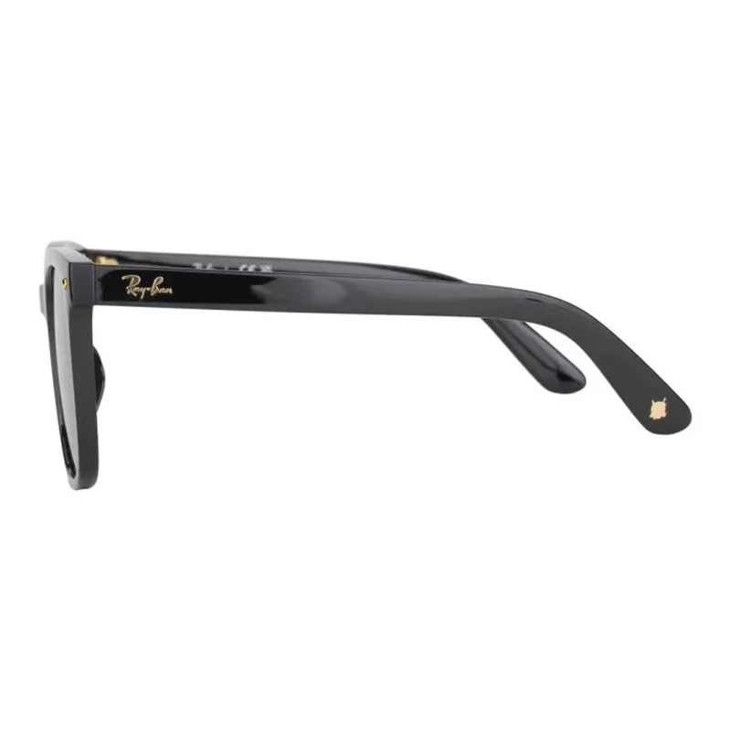 RayBan Plate Square Sunglasses Unisex Black-1