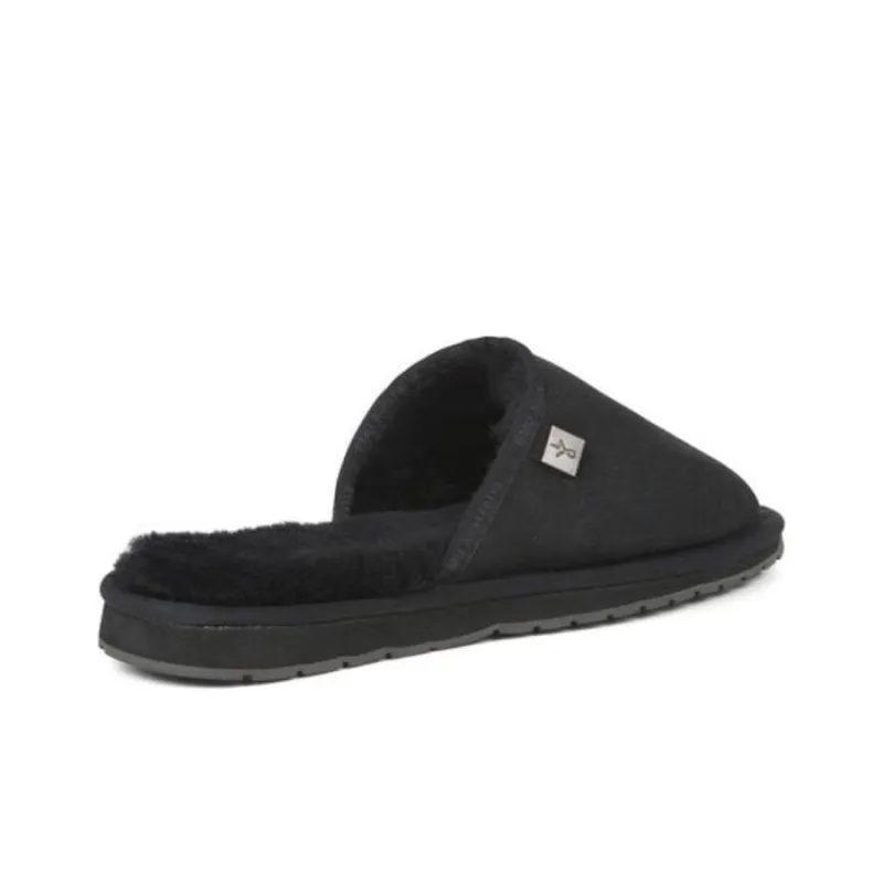 EMU Australia Wrap-toe Slippers Women's Black-3