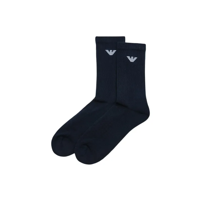 EMPORIO ARMANI SS23 Knee High Socks Men's 3 Pack-2