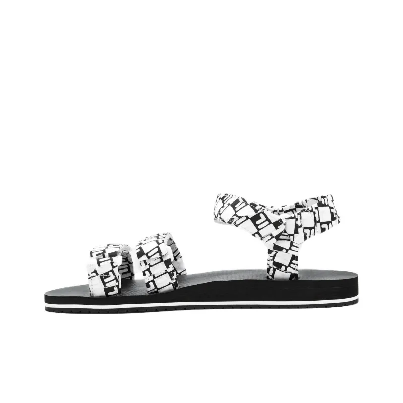 FILA DRIFTER TS Bandana Beach Sandals Men's Black White-0