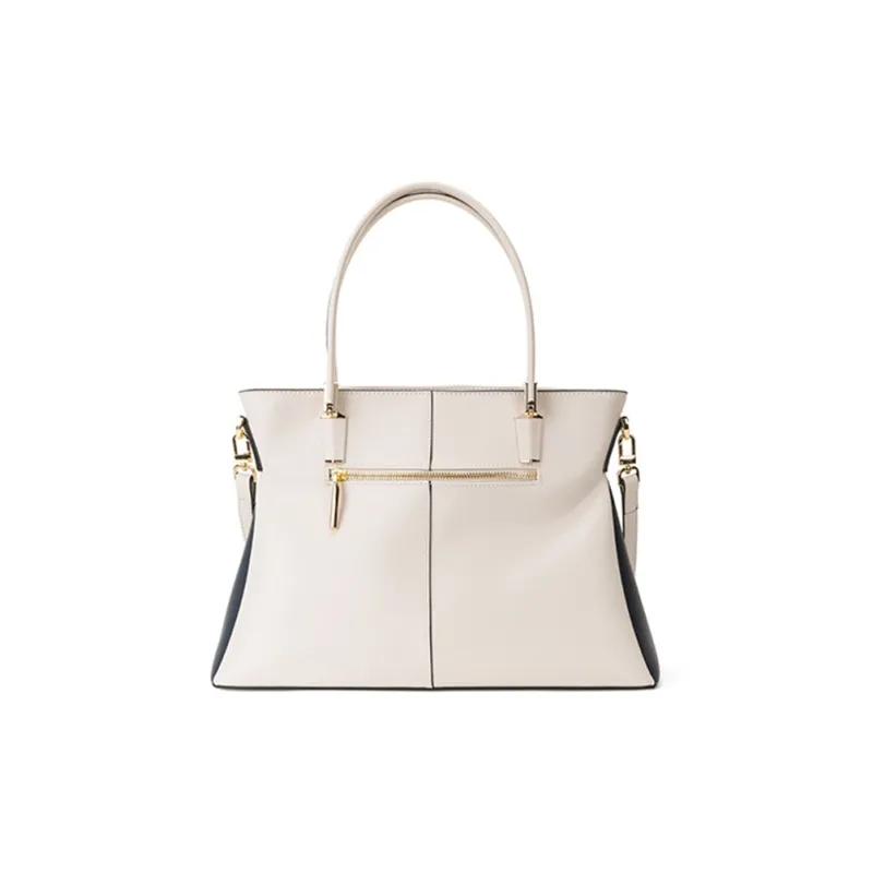 PIERRE CARDIN Cow Leather One Shoulder Handbag Tubas Women's Ecru-2