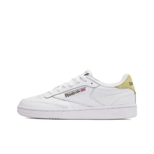 Reebok Club C Skateboard Shoes Women's Low-Top White/Green