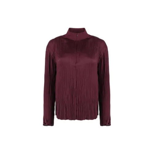 VINCE Shirts Women's Burgundy