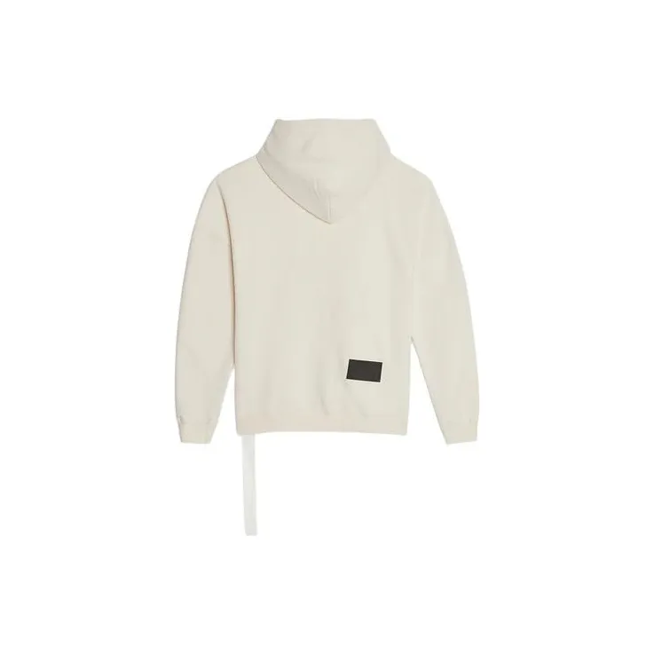 WE11DONE Embroidered Teddy Hoodie-1