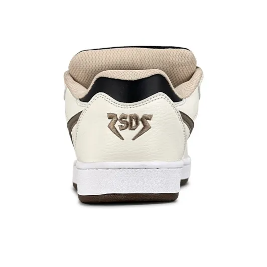 LuzaoT SUPER DRAG Lightning Puffy Shoes Skateboard Shoes Unisex Beige Black-4