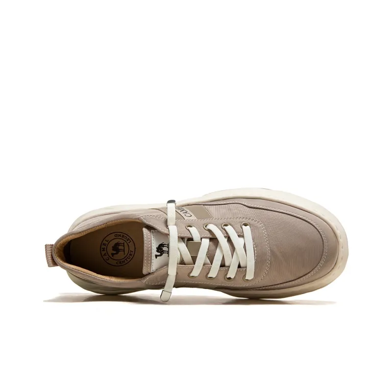 CAMEL Low-Top Skateboard Shoes Men's-7