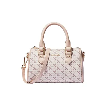 Teenmix PVC Small Handbag, Shoulder Bag, Crossbody Bag Small Size Women's Cherry Blossom Pink