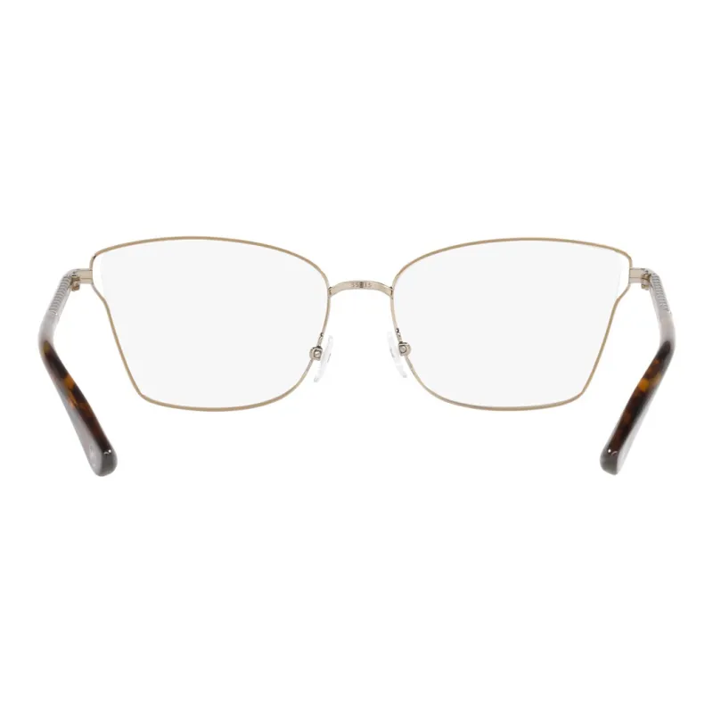 MICHAEL KORS Metal Rectangular Eyeglass Frames Women's Gold-2