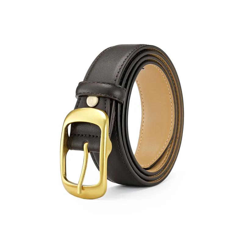 FAIRWHALE Unique Design Elegant Pin Buckle Waist Belt Women's Width 3.0CM-1