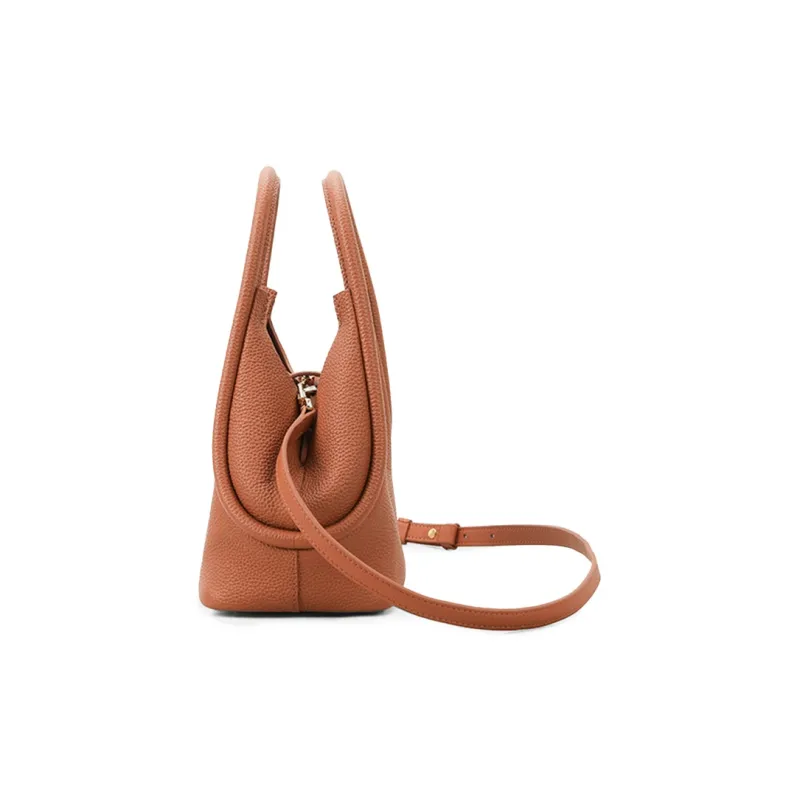 PIERRE CARDIN Cow Leather Shoulder Bag Regular Women's Black/Green/Brown/Red-17