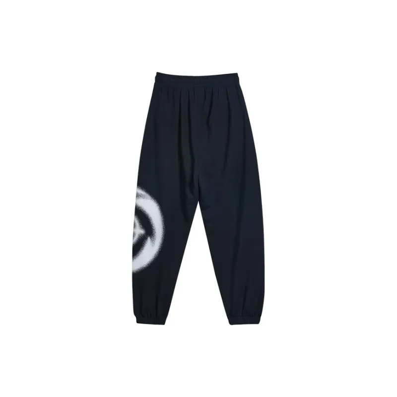 RIGORER Fall And Winter Elastic Cuff Knitted Sweatpants Unisex-1