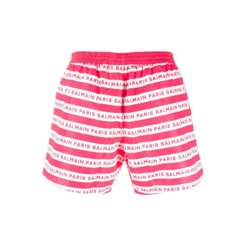 BALMAIN Swimming Shorts Men's Pink-1
