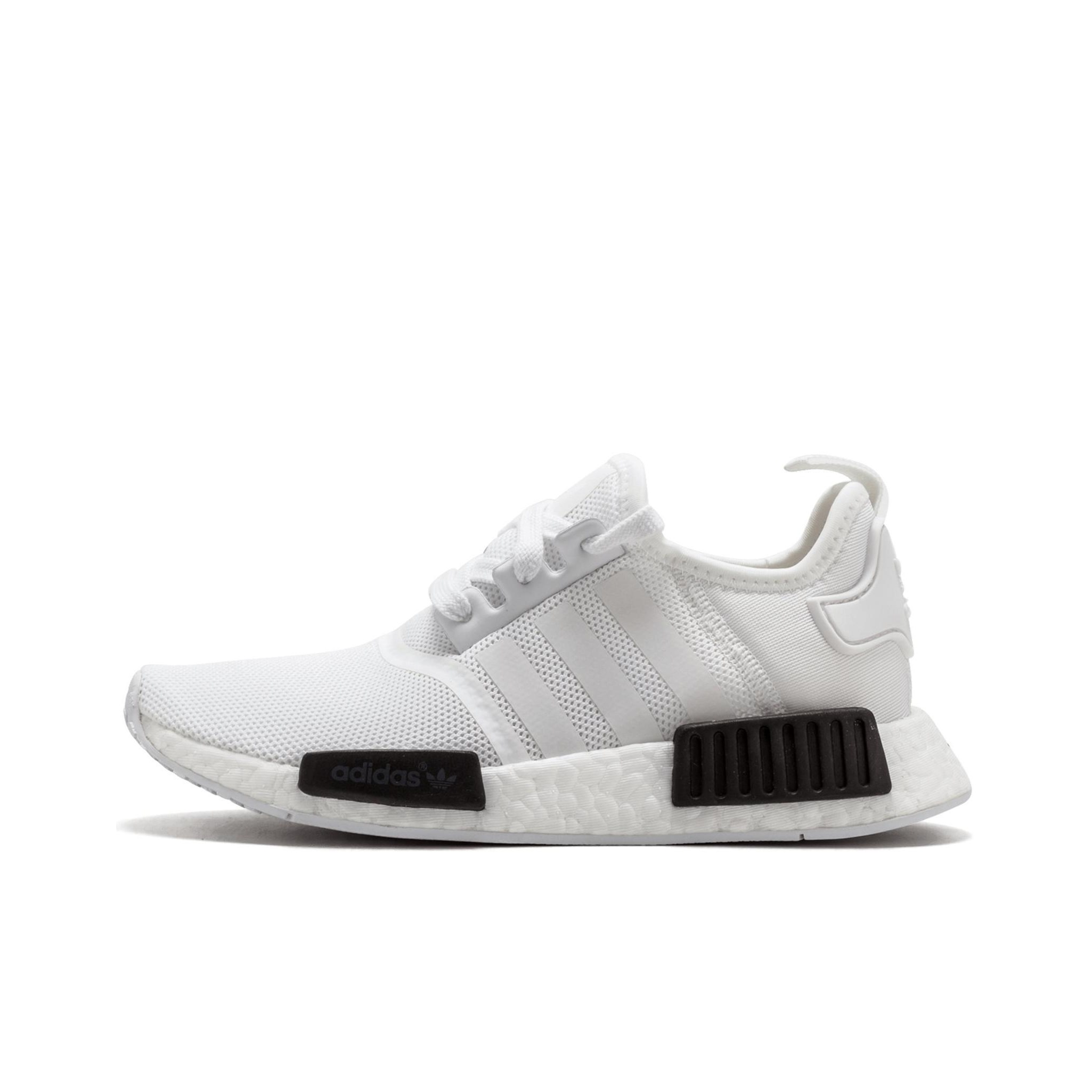 Adidas Originals Nmd R1 White Black POIZON