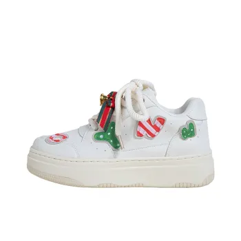 OYNN Young Baby Series Skateboard Shoes Women's Low Top Beige