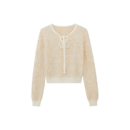 D'zzit Knitwear Women's Off White