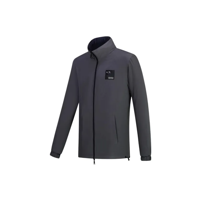 ARMANI EXCHANGE Jackets & Coats Men's Navy Blue-2