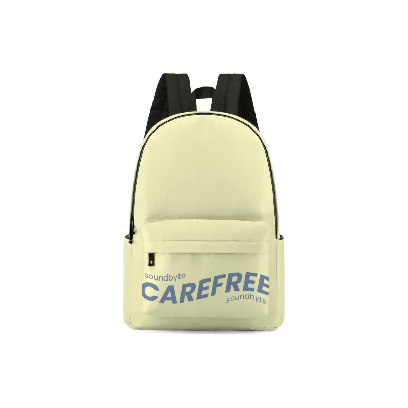 ONRF Polyester Laptop Backpack Bag Medium Size Unisex Yellow-0