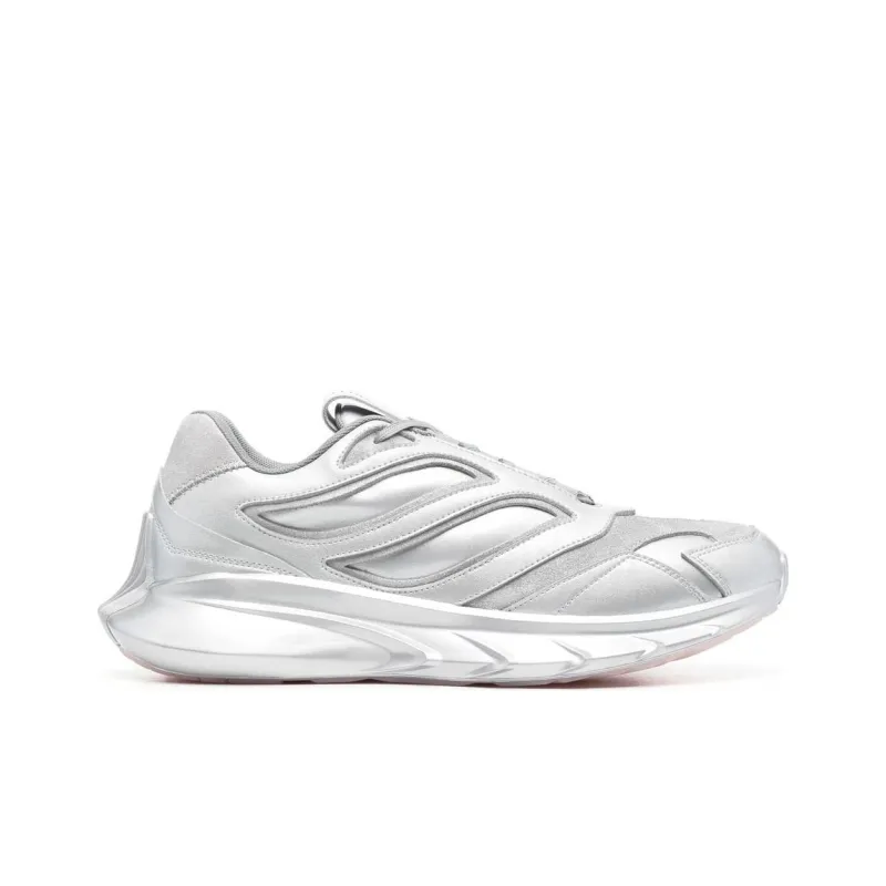 Just Cavalli Low-Top Casual Shoes Men's Silver-1