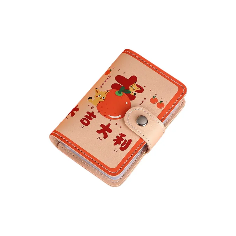 OUZIHUANG PU Storage Bag Card Holder Large Size Unisex-8