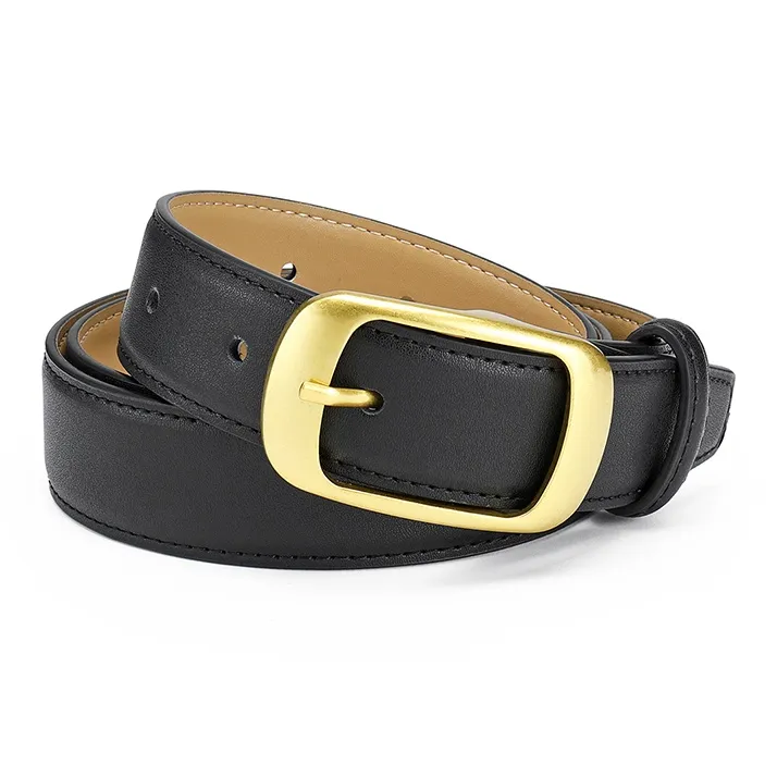 FAIRWHALE Unique Design Versatile Alloy Pin Buckle Belt Women's Width 3.0CM-4