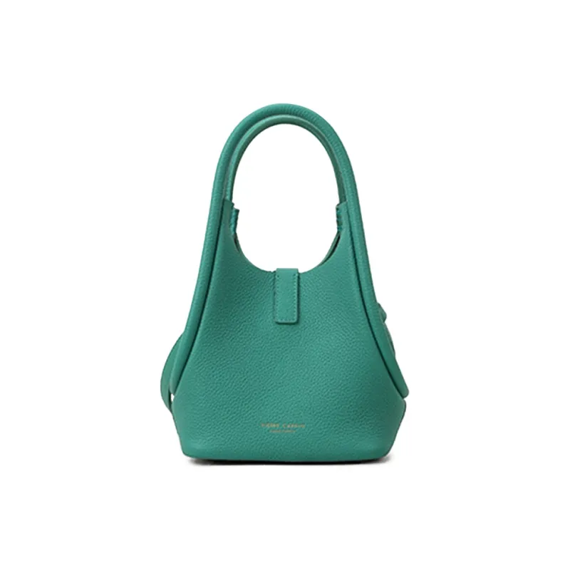PIERRE CARDIN Cow Leather Shoulder Bag Regular Women's Black/Green/Brown/Red-9
