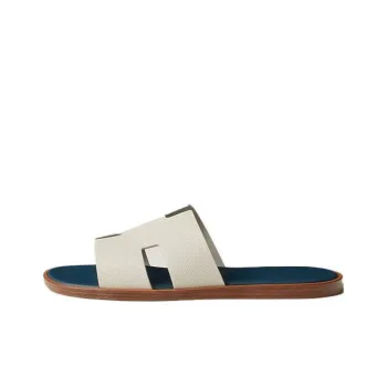 HERMES Izmir Slide Slippers Men's White