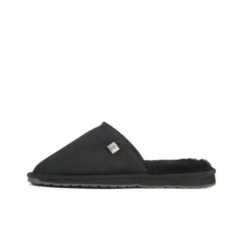 EMU Australia Wrap-toe Slippers Women's Black-0