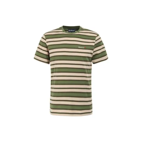 BARBOUR T-Shirts Men Olive Green