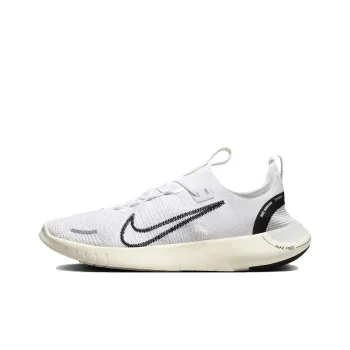 Nike Free Rn Nn Road Running Shoes 'White Coconut Milk Photon Dust Black' Women's