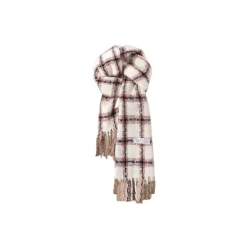 EEEENO Wool Blend Knit Scarves Unisex