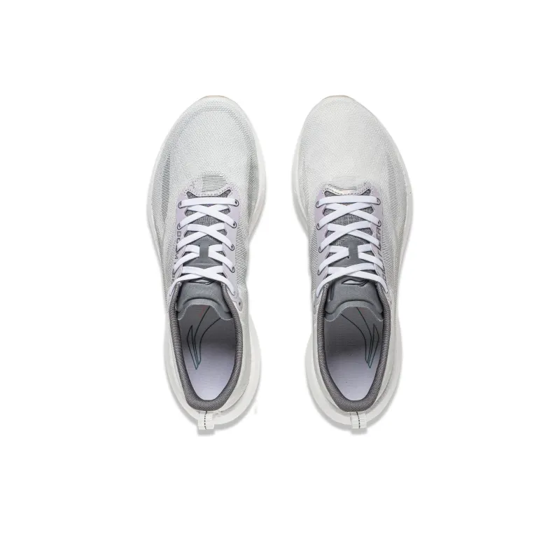 LiNing Super Light 21 Cushioned Slip Resistant Abrasion Resistant Breathable Low Top Casual Running Shoes Men's Gray-4
