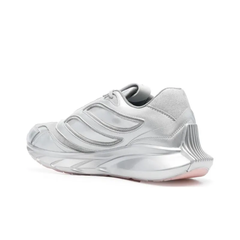 Just Cavalli Low-Top Casual Shoes Men's Silver-3