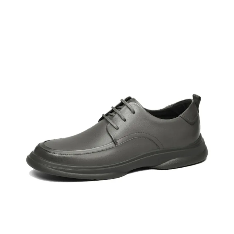 VOLO Dress Shoes Men Low Top Black/Gray-5