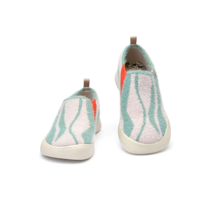 U.IN Painted Travel Shoes Toledo 15 Artistic Collection Low-Top Casual Shoes Women's-2